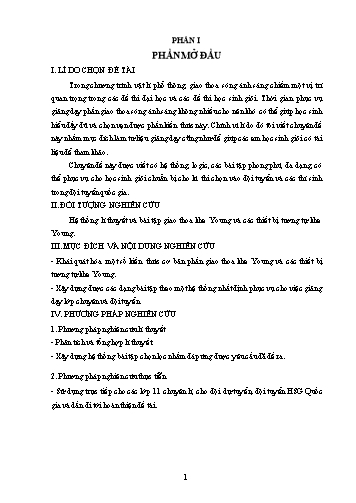 Chuyên đề Giao thoa khe Young