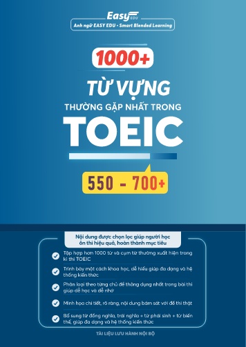 Tài liệu 1000+ từ vựng thường gặp nhất trong Toeic 550-700+