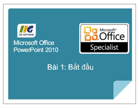Tài liệu học Microsoft Office PowerPoint 2010